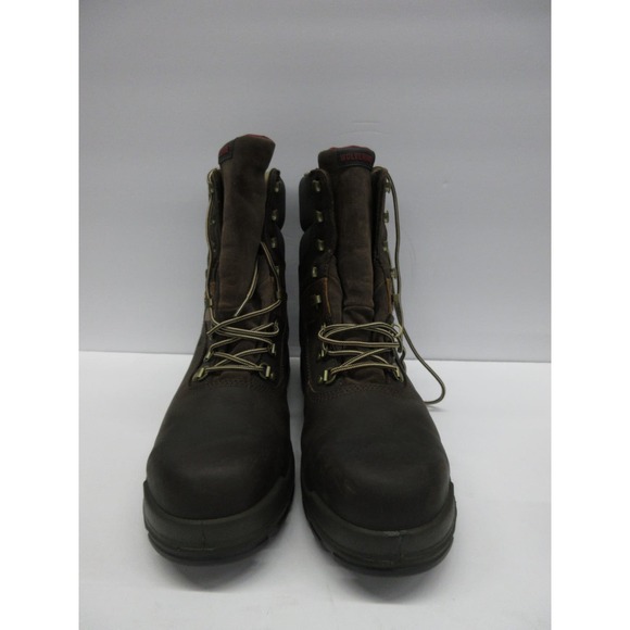 Wolverine Men's Cabor Waterproof 8" Boot - Dark Brown,11.5 M-good condition